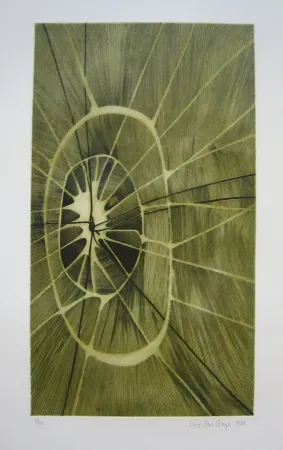 Grabado Berge - Soleil 1962