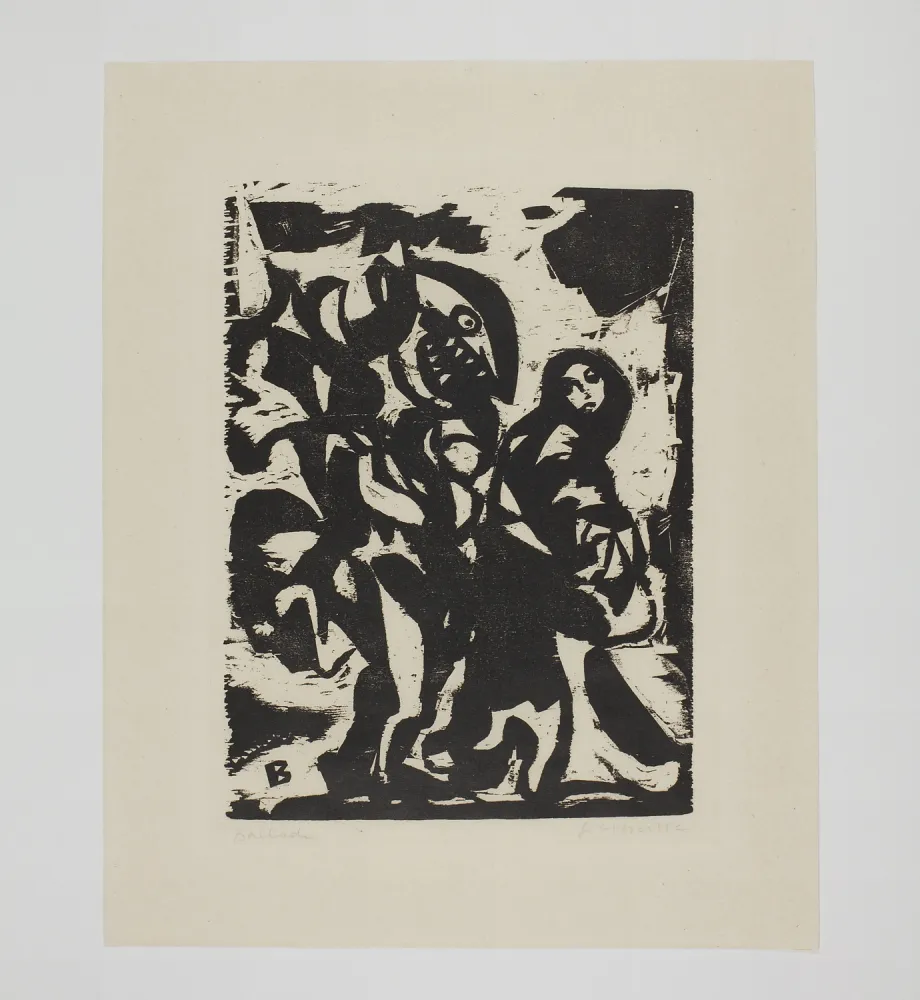Grabado En Madera Berke - Ballade (Ballad)