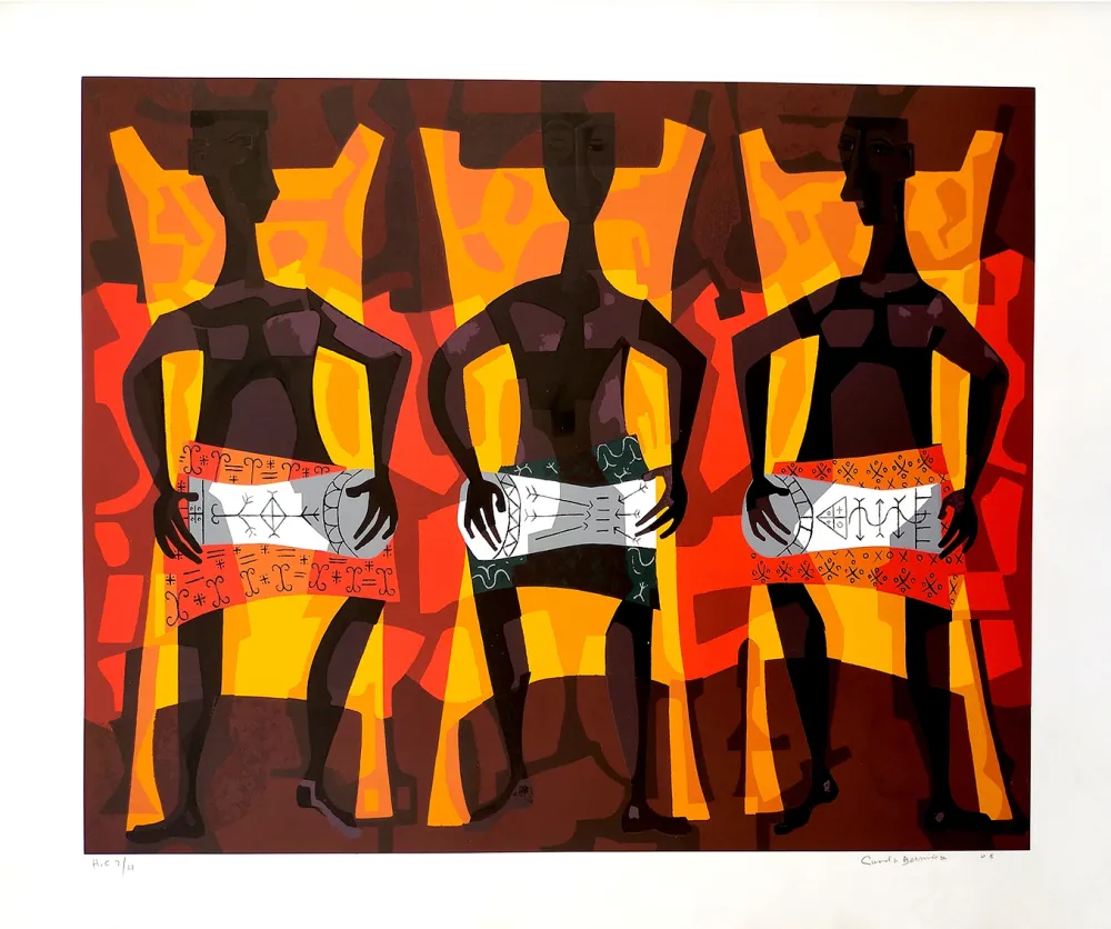 Serigrafía Bermúdez - Los tres músicos