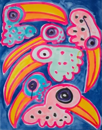 Litografía Bernhardt - Toco Toucan Tocano