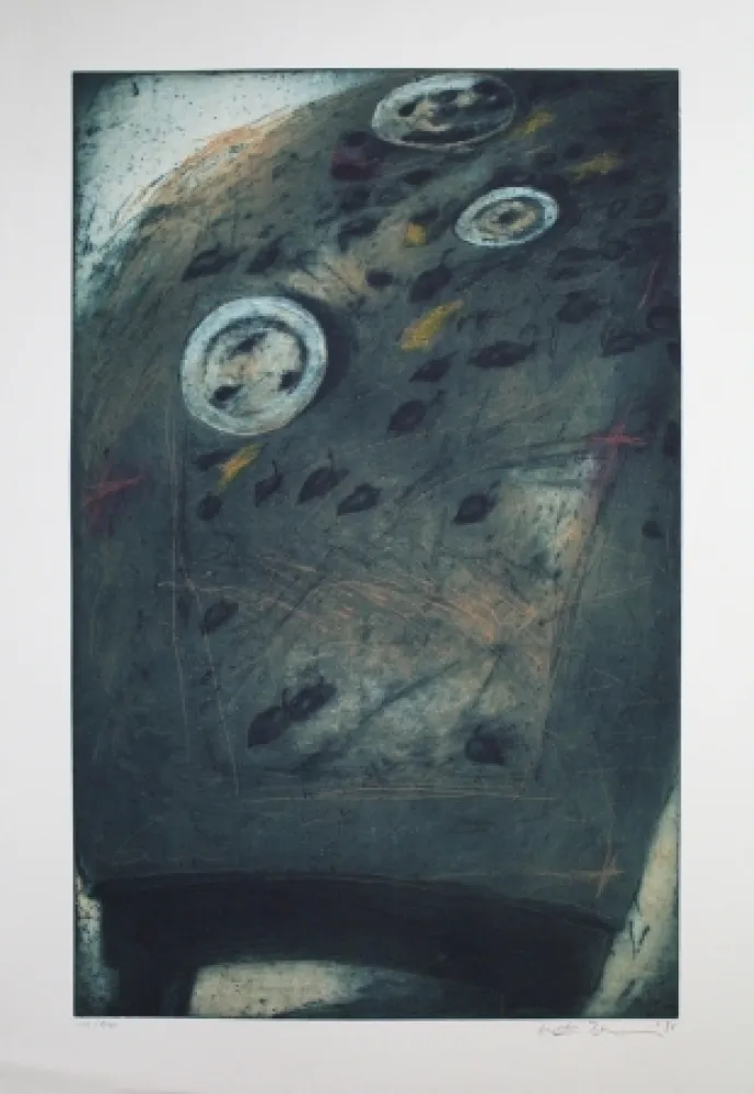 Aguafuerte Y Aguatinta Bernsau - Untitled