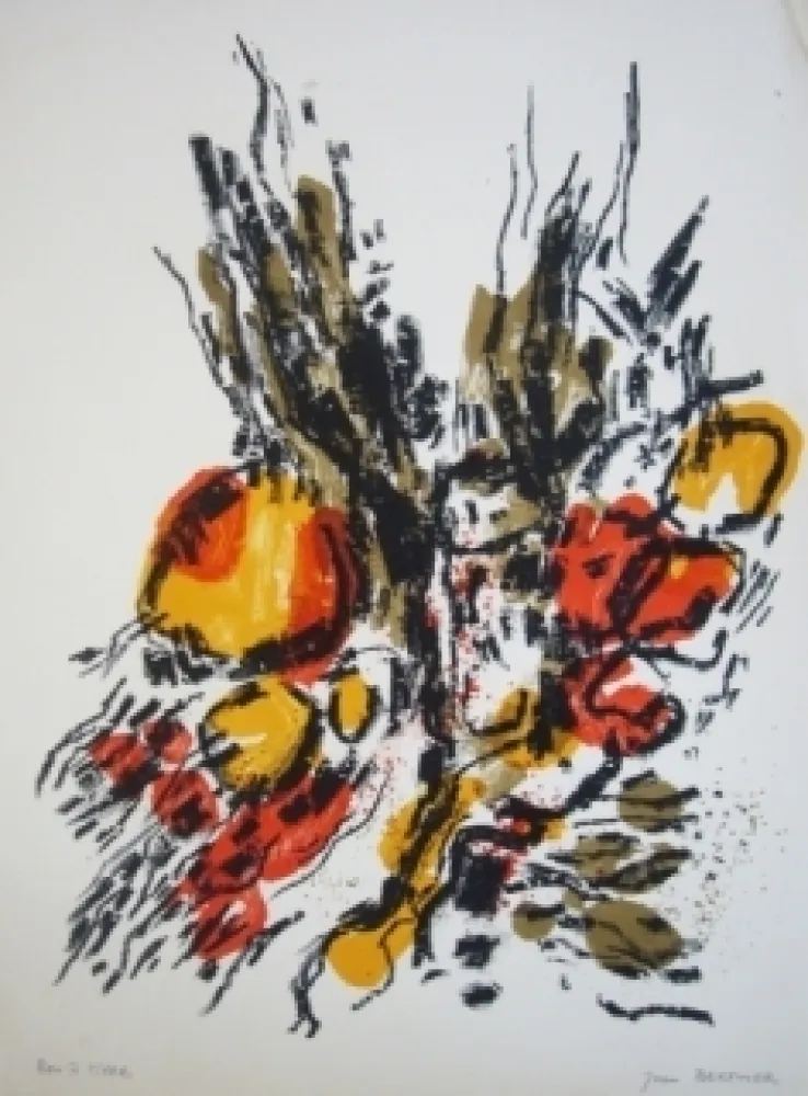 Litografía Berthier - Sans titre