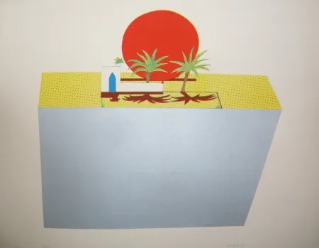 Litografía Bertholo - Sans titre