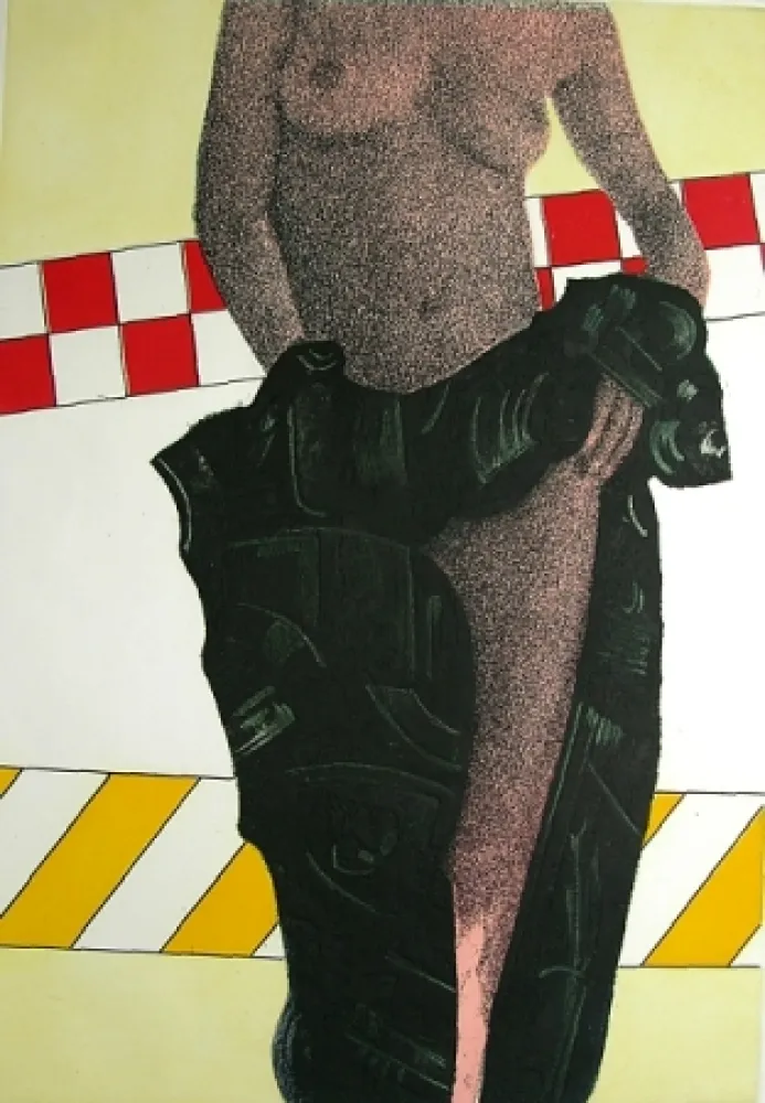 Aguafuerte Y Aguatinta Bertini - Nudo