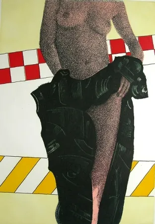 Aguafuerte Y Aguatinta Bertini - Nudo