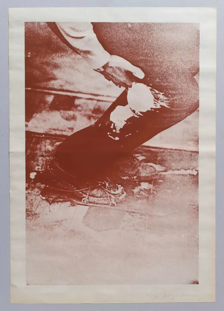 Serigrafía Beuys - Aus Eurasienstab