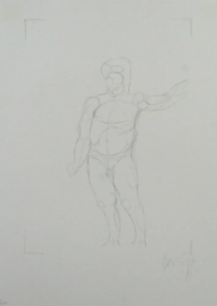 Litografía Beuys - Codices Madrid 1