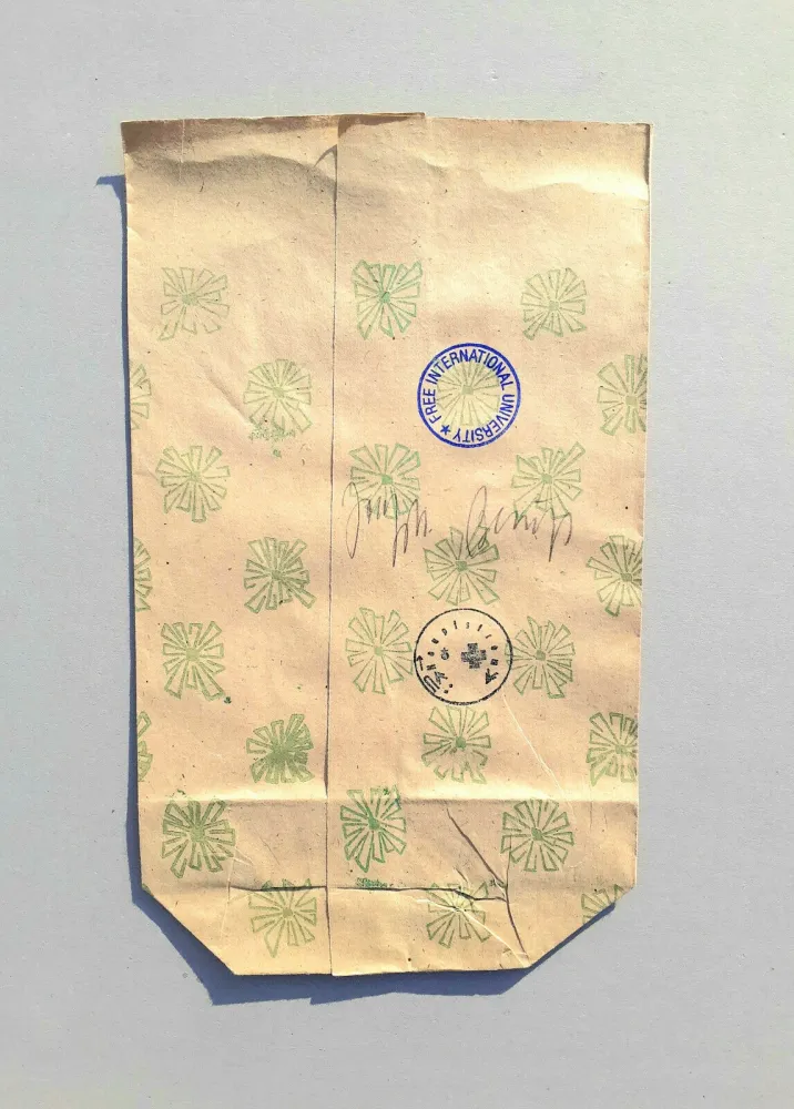 Monotipo Beuys - DDR Tüten