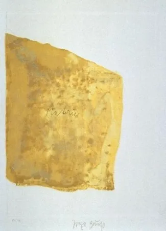 Aguatinta Beuys - Materie