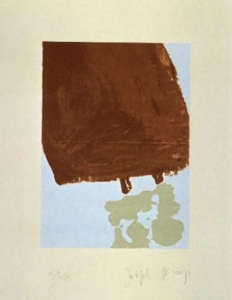 Aguatinta Beuys - Mit Fett gefüllte Skulptur