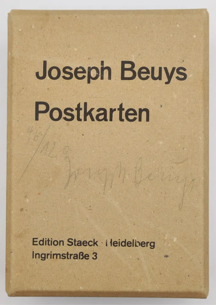 Múltiple Beuys - Postkarten. Multiple.