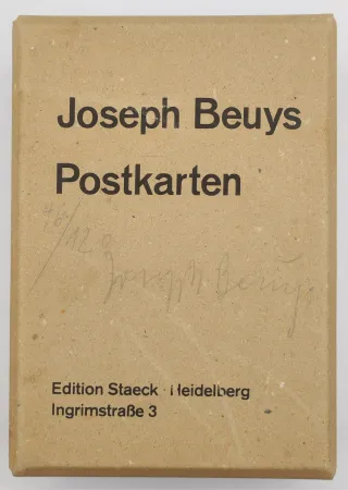 Múltiple Beuys - Postkarten. Multiple.