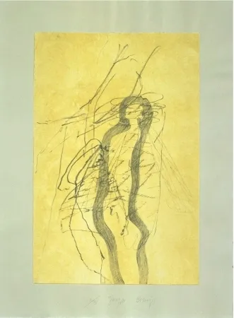 Aguafuerte Y Aguatinta Beuys - Schwurhand: Blitz and Bienenkönigin