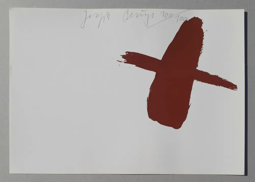 Serigrafía Beuys - UFO