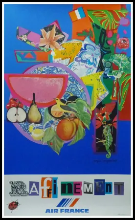 Cartel Bezombes - AIR FRANCE RAFFINEMENT