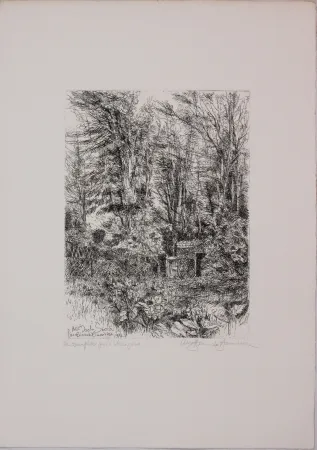 Aguafuerte Bianchi Barriviera - All'isola sacra