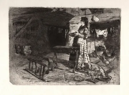 Aguafuerte Y Aguatinta Bianchi - LA MASSAIA