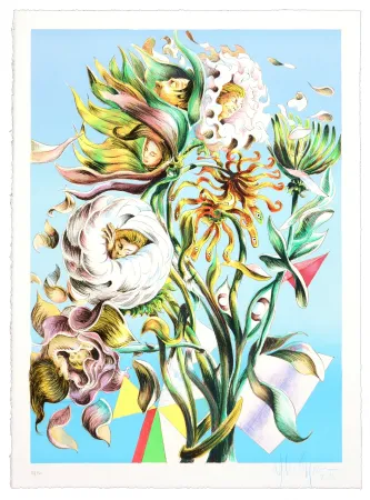 Litografía Bigum - Enhver Sin Stilhed