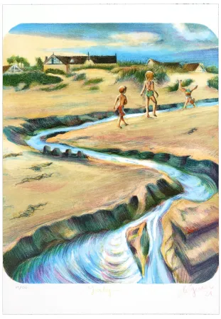 Litografía Bigum - July