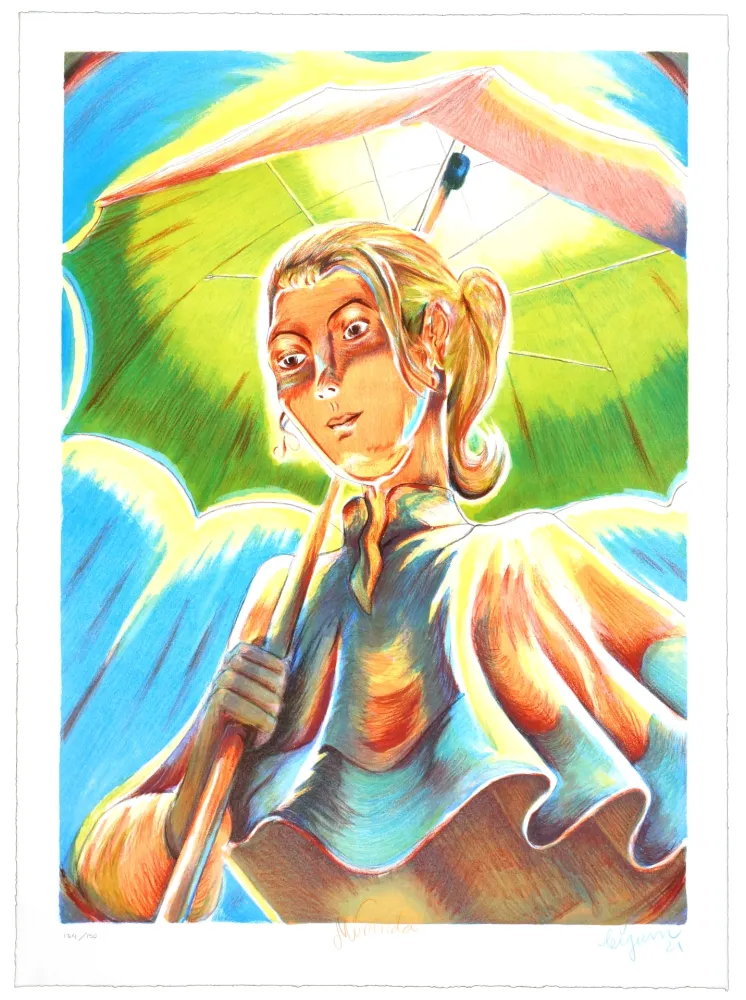 Litografía Bigum - Miranda