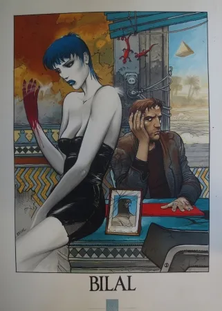 Litografía Bilal - Sans titre