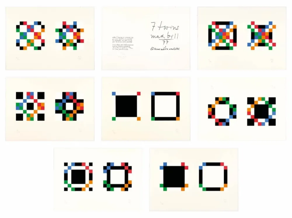 Serigrafía Bill - 7 twins - Complete portfolio