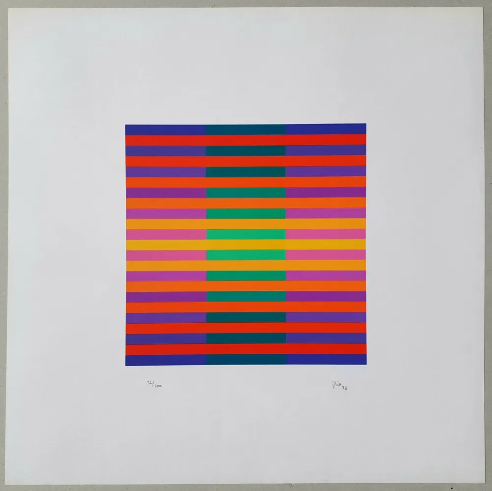 Serigrafía Bill - Composition