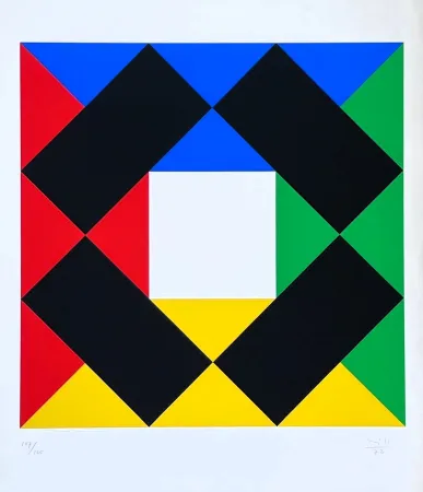 Serigrafía Bill - Sans titre 