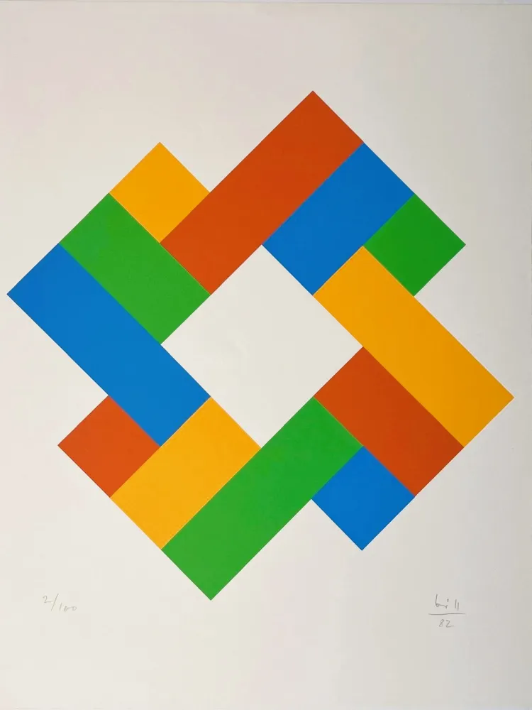 Litografía Bill - Sans titre 