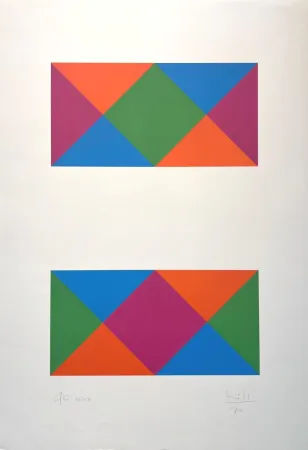 Serigrafía Bill - Sans titre 