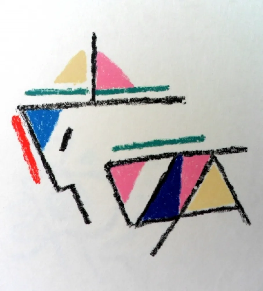 Litografía Bille - Fiji II