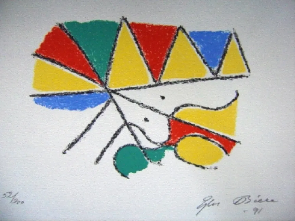 Litografía Bille - M 115