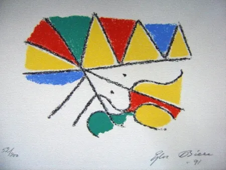 Litografía Bille - M 115