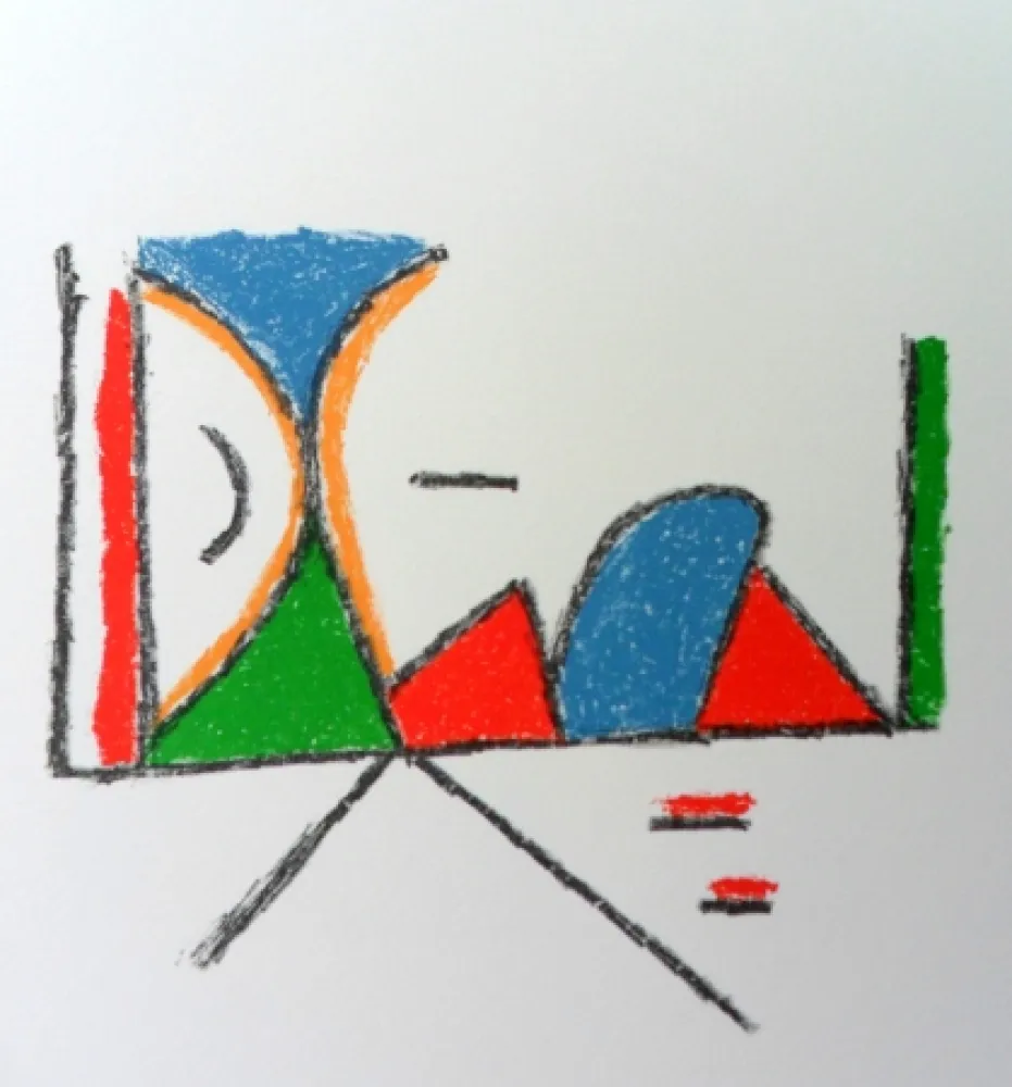 Litografía Bille - M 132