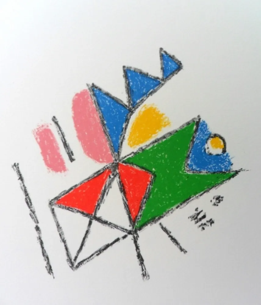 Litografía Bille - M 134