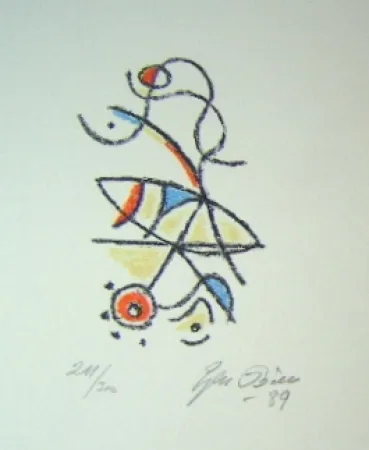 Litografía Bille - M 86