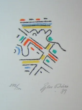 Litografía Bille - M 91