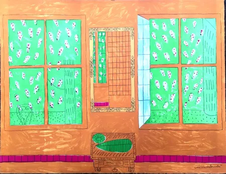 Litografía Bioulès - Eté