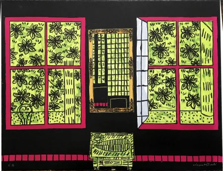 Litografía Bioulès - Printemps