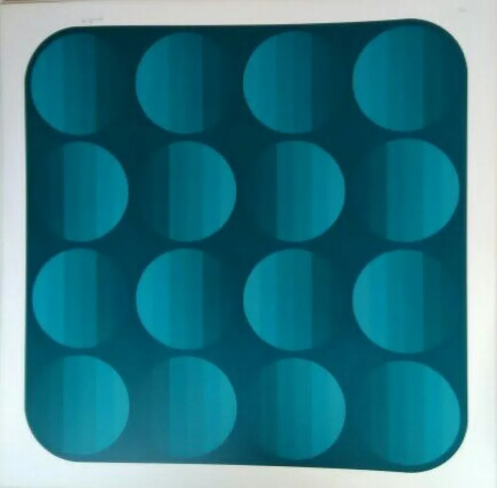 Litografía Bird - Tribute to Vasarely 4