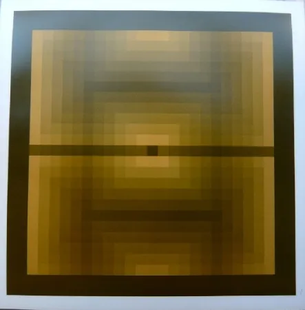 Litografía Bird - Tribute to Vasarely 5