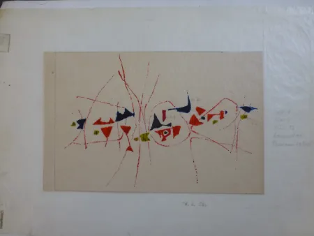 Sin Técnico Bissier - Projet de tapis 