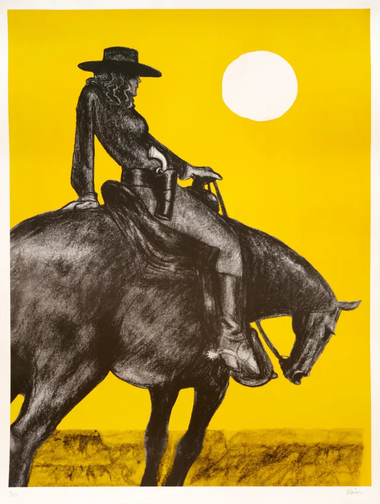 Litografía Blain - Aline