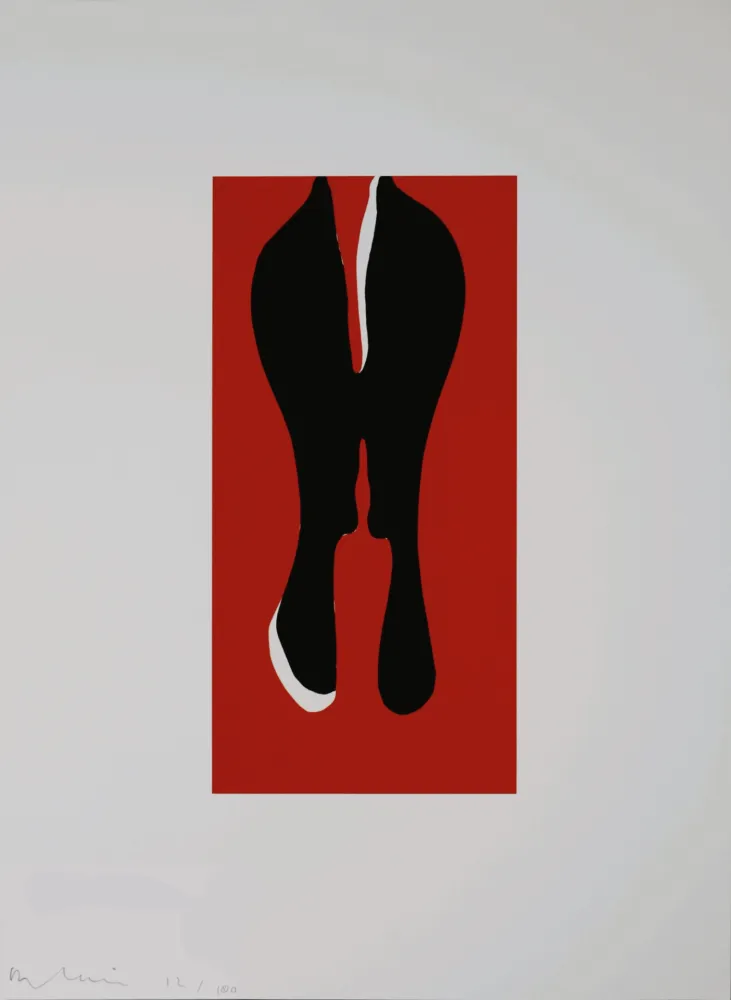 Litografía Blais - Composition, 1995 - Hand-signed!