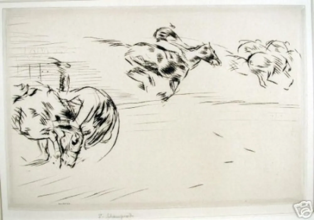 Punta Seca Blampied - The tumble