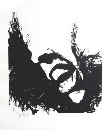 Litografía Blanchard - Hommage à Brel