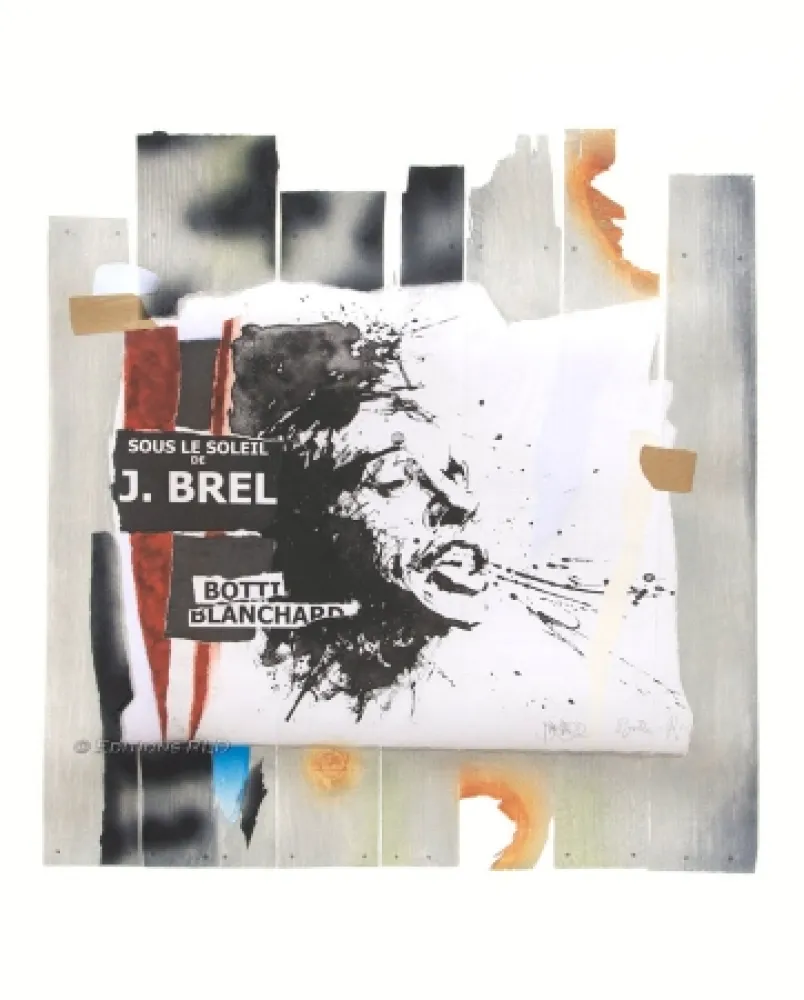 Grabado Blanchard - Sous le soleil de J. Brel