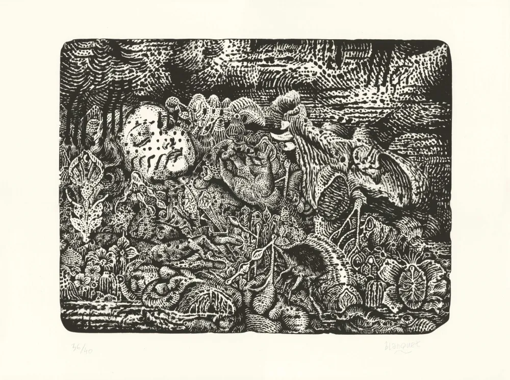 Litografía Blanquet - Régulateur Altéré