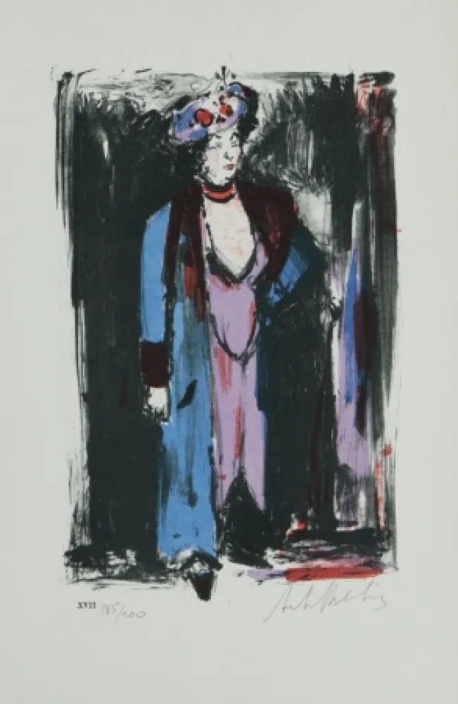 Litografía Blatas - 	L'Opera Des Gueux The Beggers Opera plate no.XVII