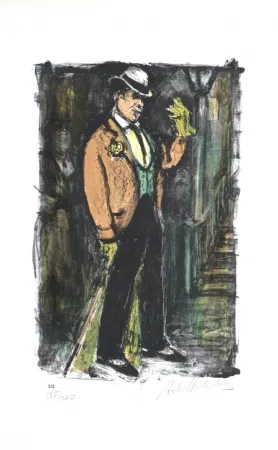 Litografía Blatas - 	L'Opera Des Gueux, The Beggers Opera Plate XII